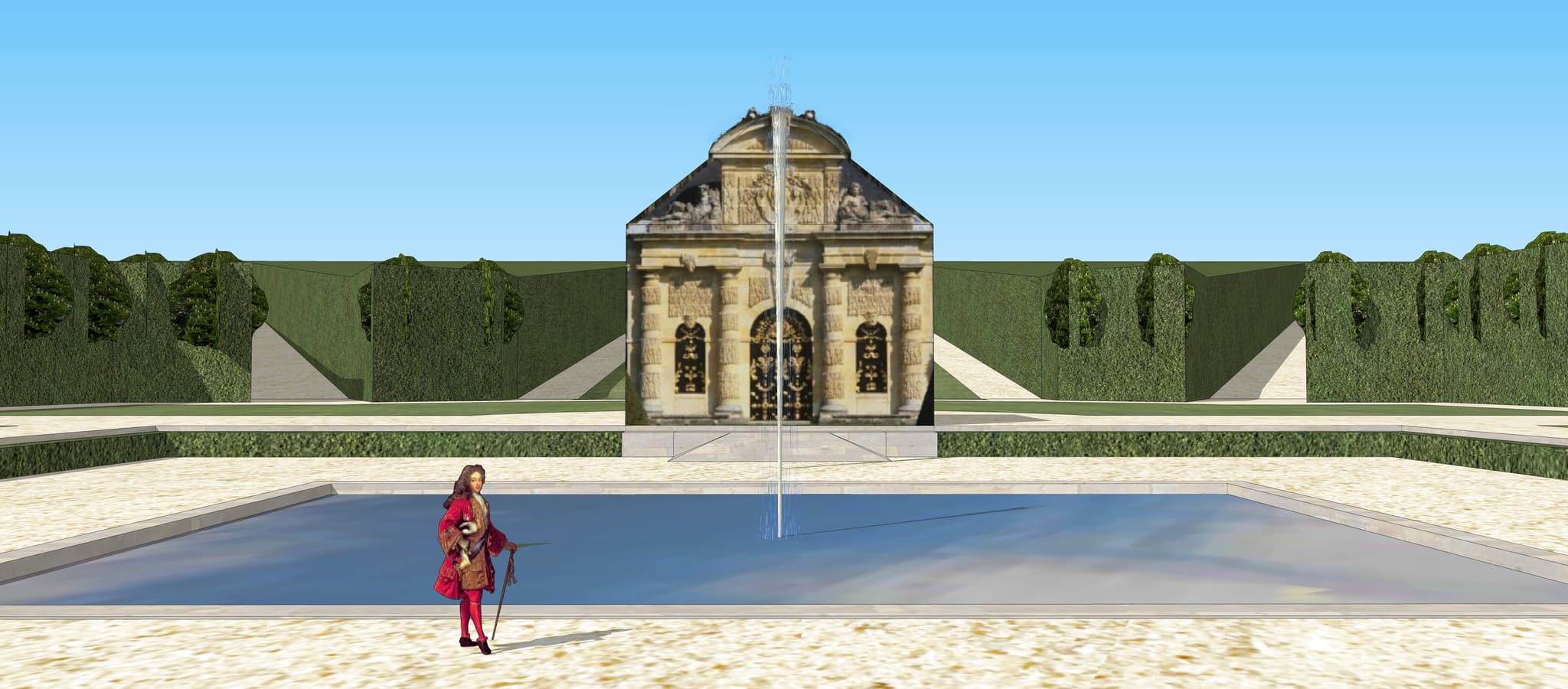 Château de Wideville — château à Davron, Yvelines, façade, inscrit mh