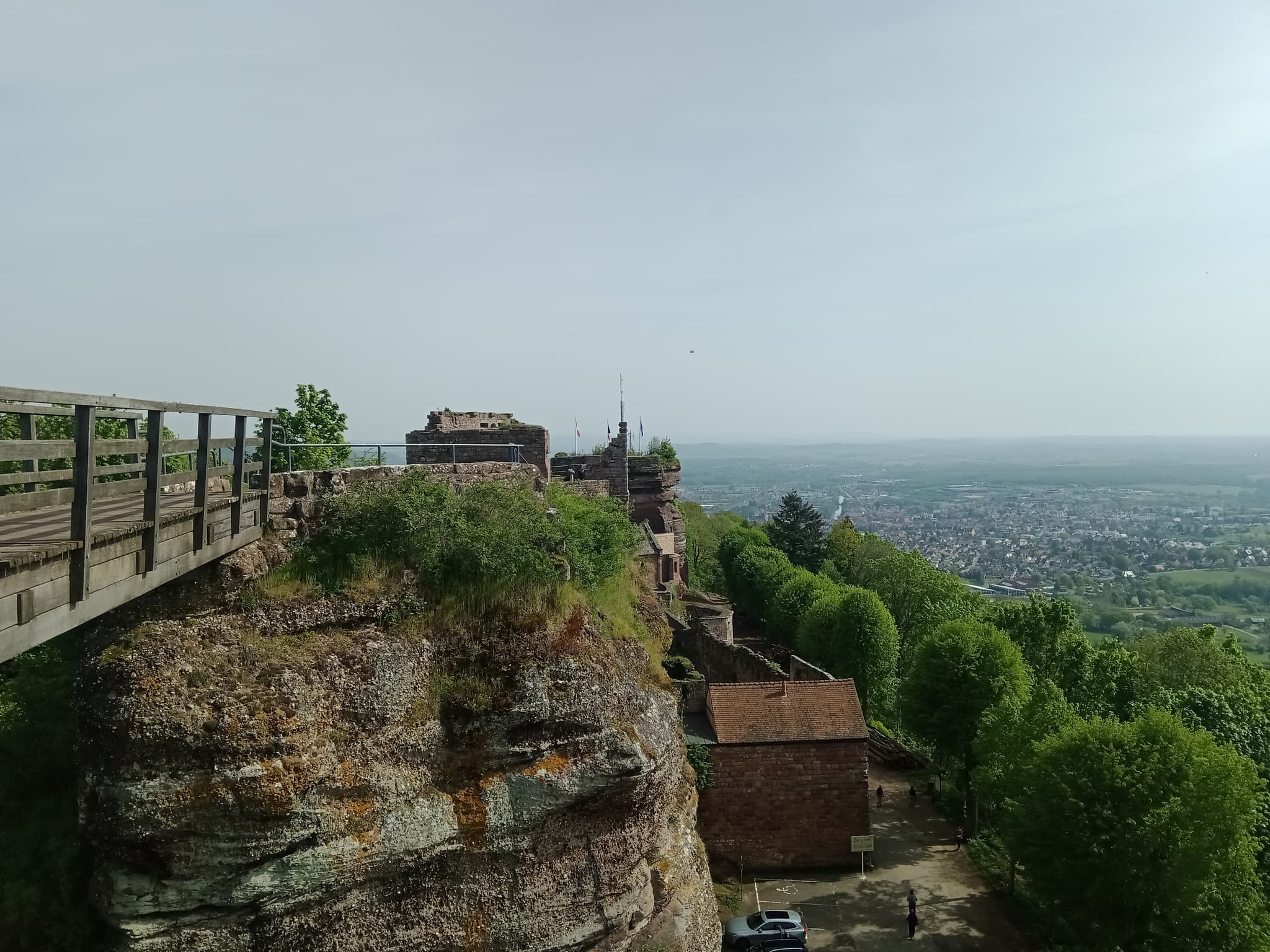 Château de Haut-Barr — château à Saverne, Bas-Rhin, intérieur, classé mh