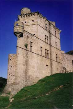 Château de Portes — château à Portes, Gard, façade, classé mh