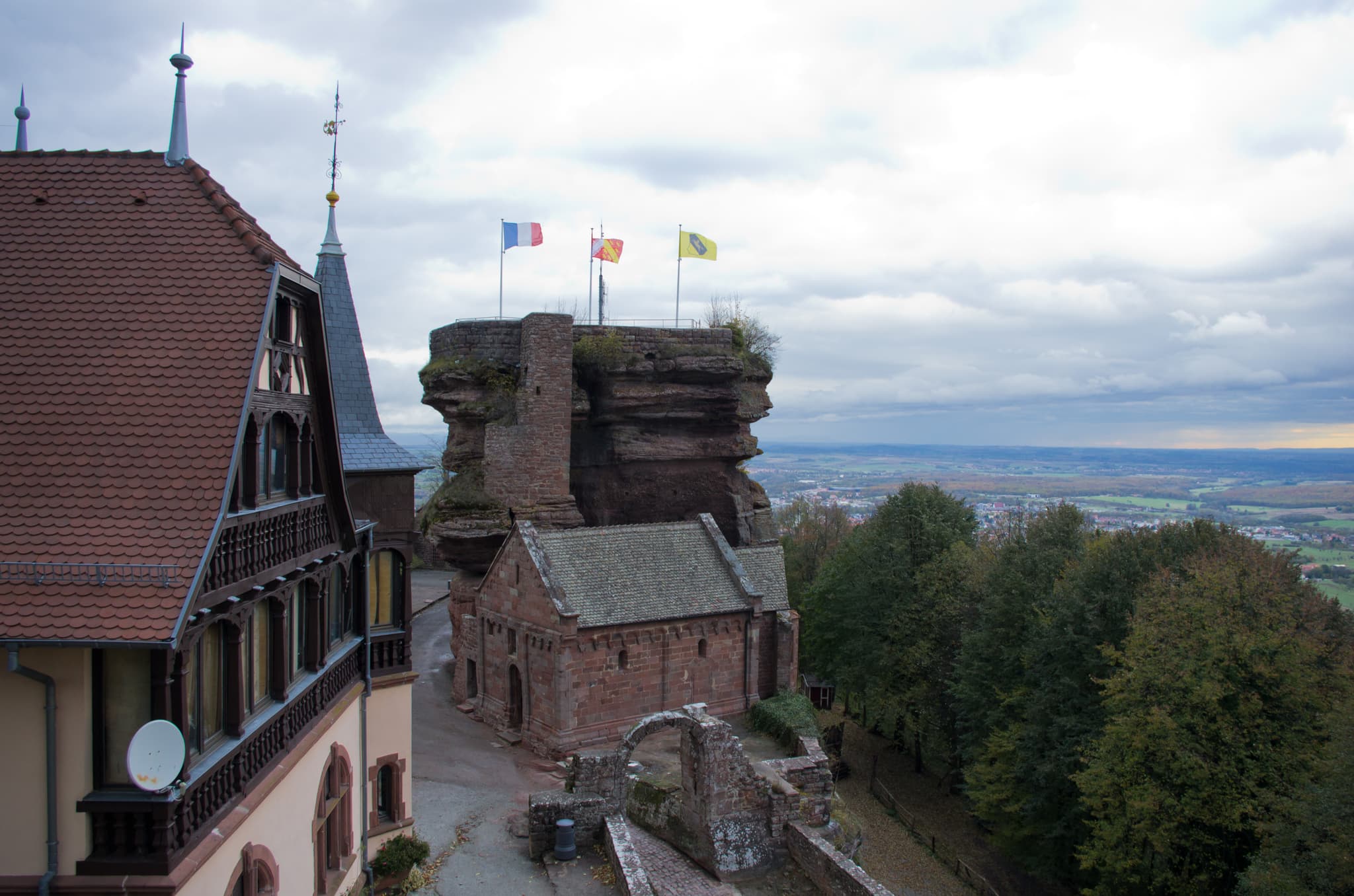 Château de Haut-Barr — château à Saverne, Bas-Rhin, classé mh