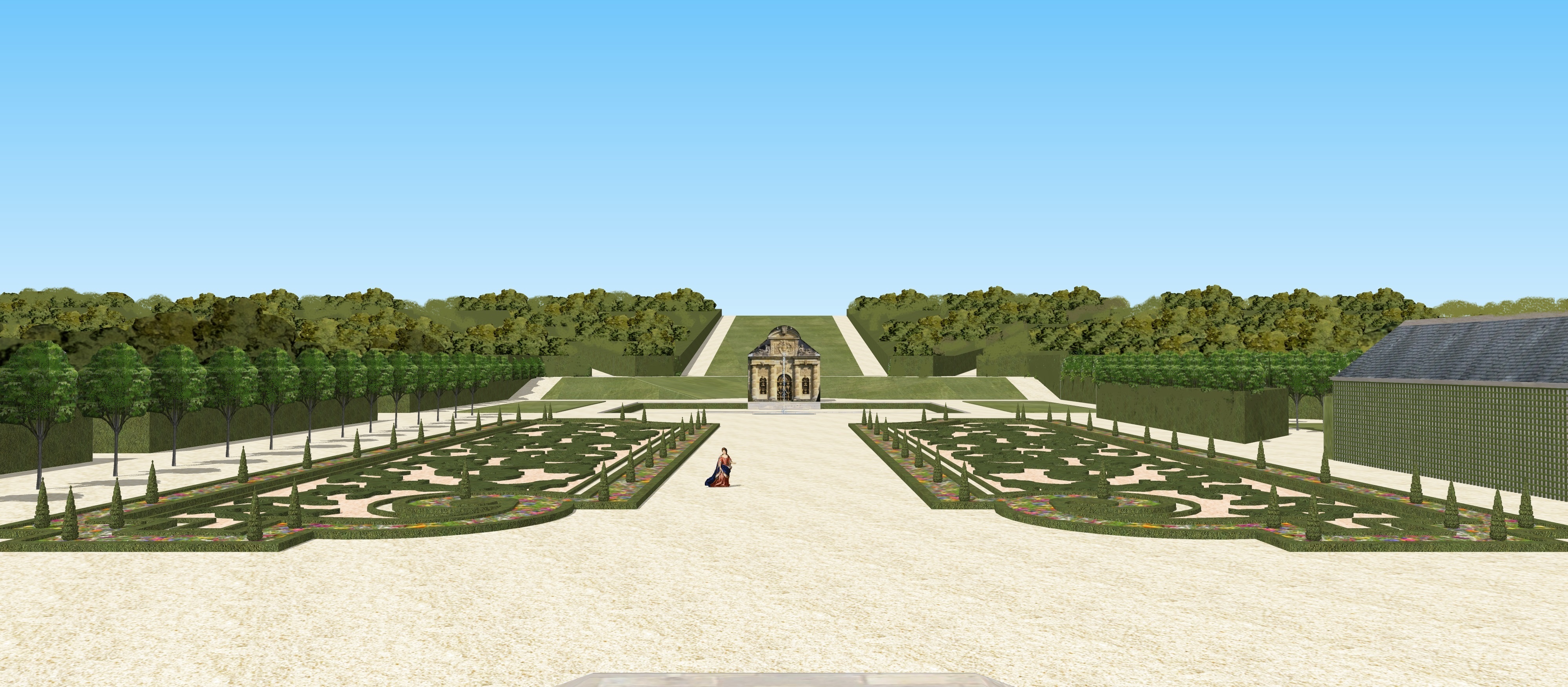 Château de Wideville — château à Davron, Yvelines, intérieur, inscrit mh