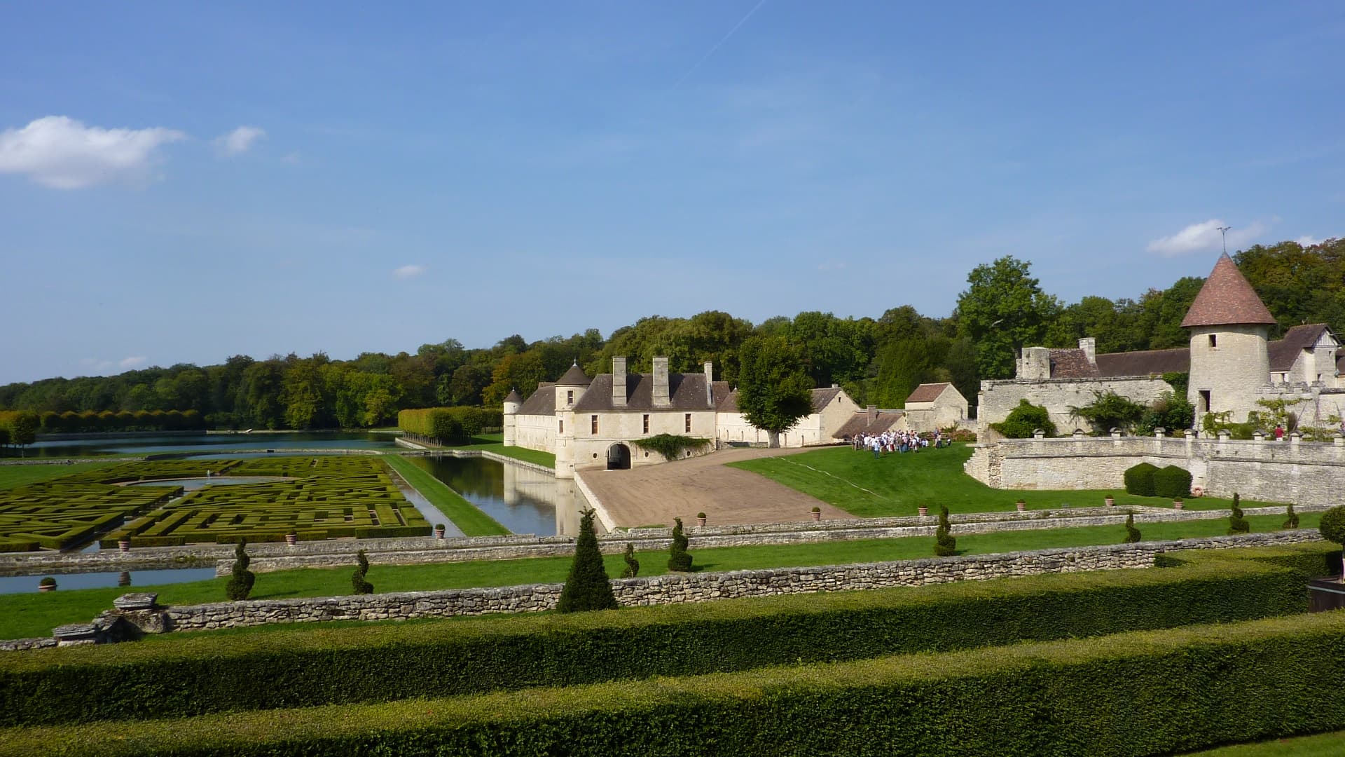 Domaine de Villarceaux — château à Chaussy, Val-d'Oise, classé mh