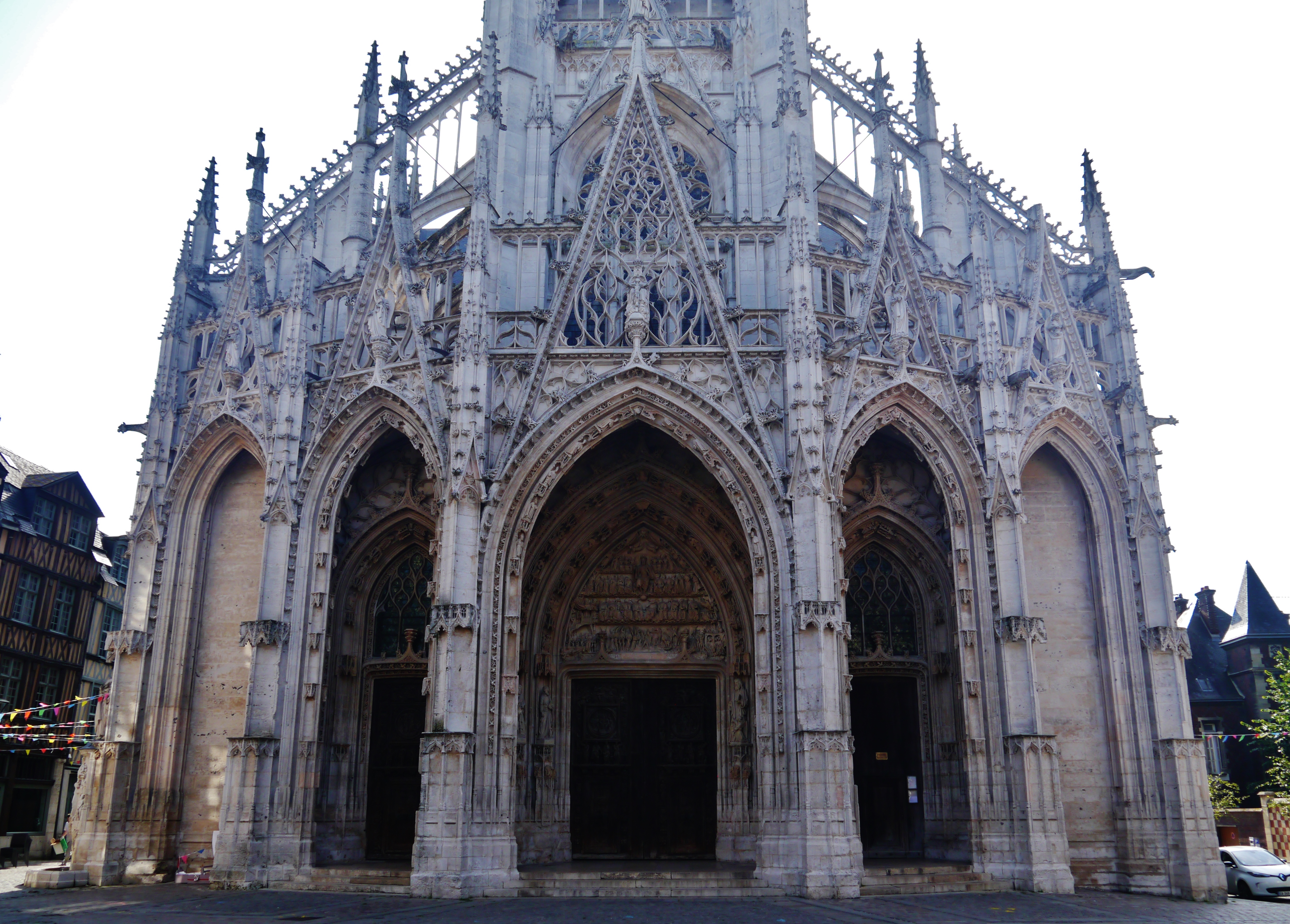 Église Saint-Maclou de Rouen (Rouen) Église Saint-Maclou de Rouen — édifice religieux à Rouen, Seine-Maritime, vue de nuit, classé mh